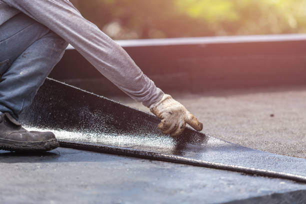 Professional Basement Waterproofing technician working in Whitehouse Station, NJ